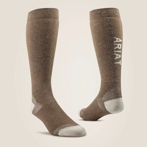 Ariat Country Performance Merino Socks Earth