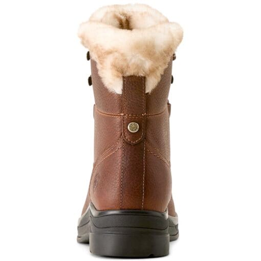 Ariat Harper Sherpa H2O Boots in Dark Brown 10053839 back