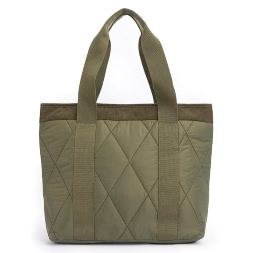 Barbour Healy Quilted Tote Bag in Olive LBA0433OL711 back