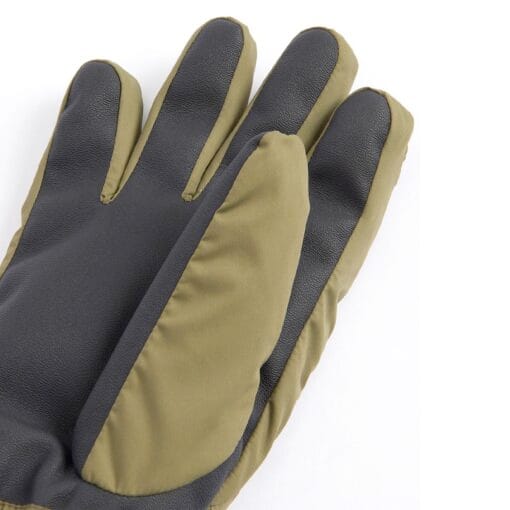 Barbour Joni Waterproof Quilted Gloves in Olive fingers LGL0142OL71