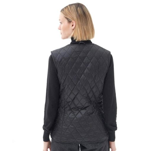 Barbour Markenfield Liner in Black back LLI0013BK11