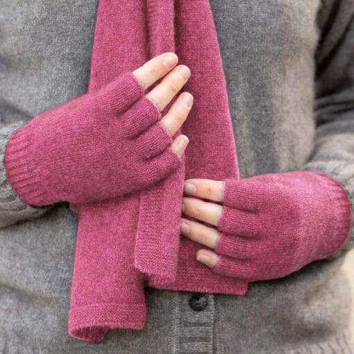 Noble Wilde Fingerless Gloves Rosay