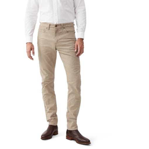 R M Williams Loxton Drill Jeans in Buckskin TJ2A589H001 front