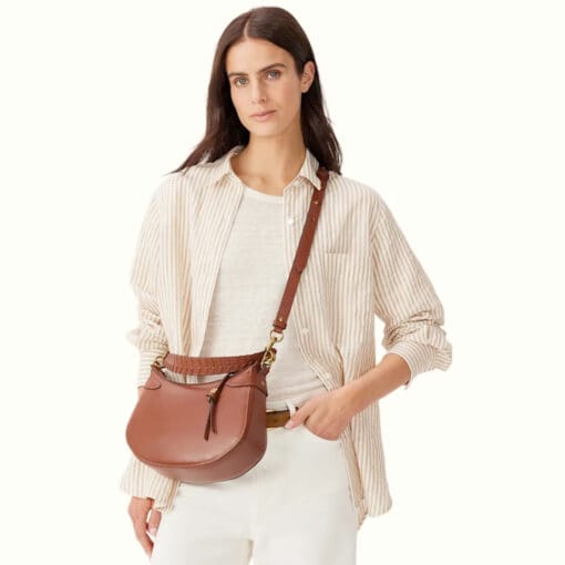 R M Williams Leanora Shoulder Bag in Caramel CUM0ECHY50100 full
