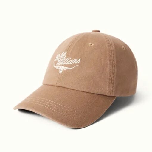 R M Williams Script Longhorn Cap in Bronze ACX9OWIN80100