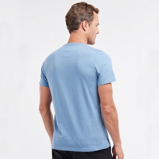 Barbour Preppy T-Shirt Force Blue back MTS0502BU27