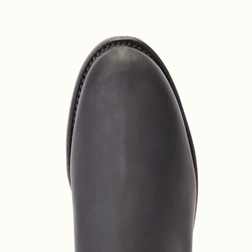 R M Williams Comfort Gardener Greasy Kip Boots in Black toe B530G02