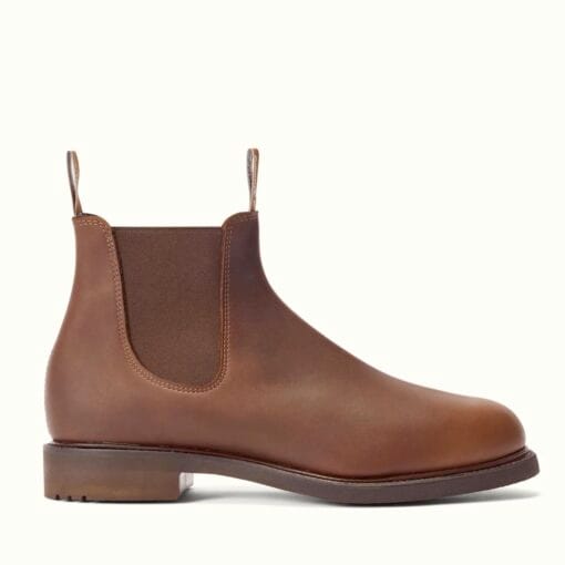 R M Williams Comfort Gardener Vesta Boots in Brown side B530V06