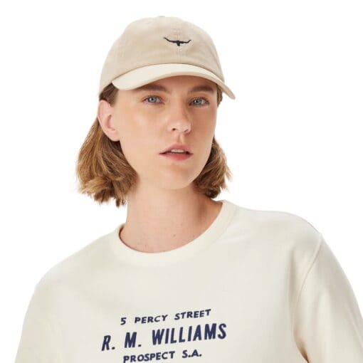 R M Williams Mini Longhorn Twill Cap - Image 2