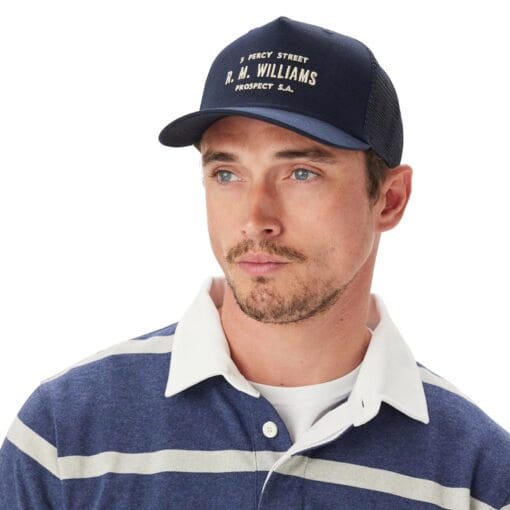 R M Williams Stencil Trucker Cap