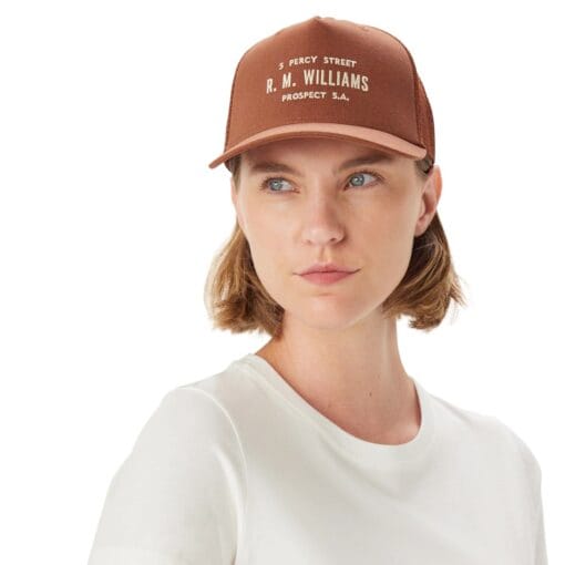 R M Williams Stencil Trucker Cap - Image 2