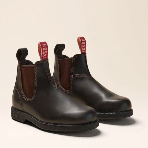 Rossi Booma Elastic Side Boots in Claret both 607 CLT