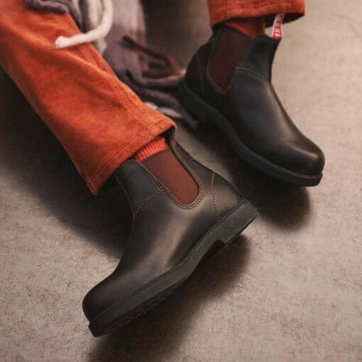 Rossi Booma Elastic Side Boots in Claret life side 607 CLT