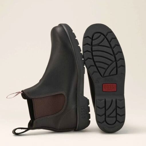 Rossi Endura Elastic Side Boots Claret Sole 303 CLT