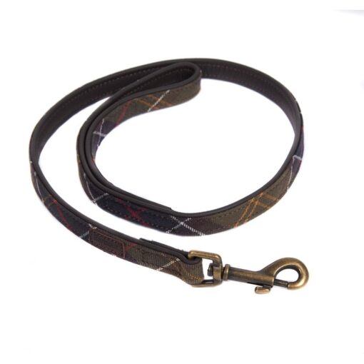 tartan dog lead