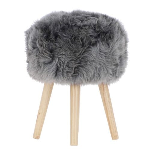 Elm Of Burford Sheepskin Stool