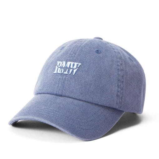 R M Williams Branded Twill Cap Blue front ACX9OWI0301
