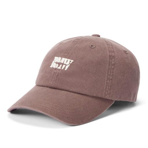 R M Williams Branded Twill Cap Hot Fudge front ACX9OWIHF02