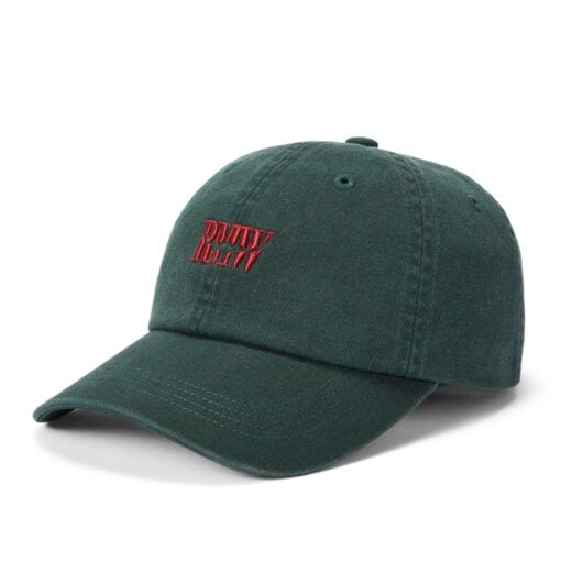 R M Williams Branded Twill Cap Pine front ACX9OWIX401