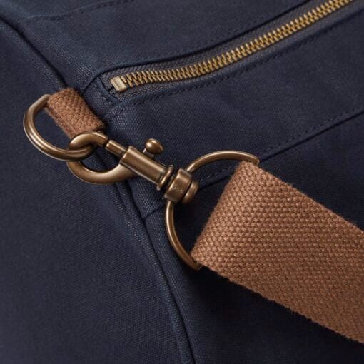 R M Williams Heritage Bag Navy detail CNM0UCA4502