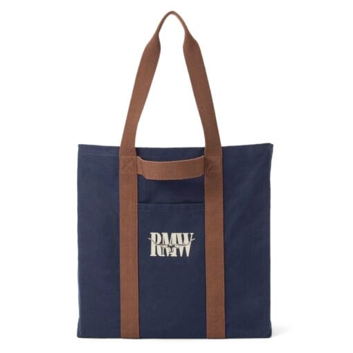 R M Williams Heritage Tote Navy front CGM9OCA4501