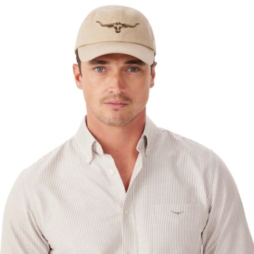R M Williams Longhorn Twill Cap - Image 14