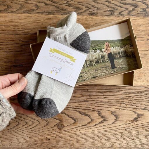 Samantha Holmes Ladies Alpaca Running Socks
