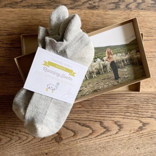 Samantha Holmes Ladies Alpaca Running Socks