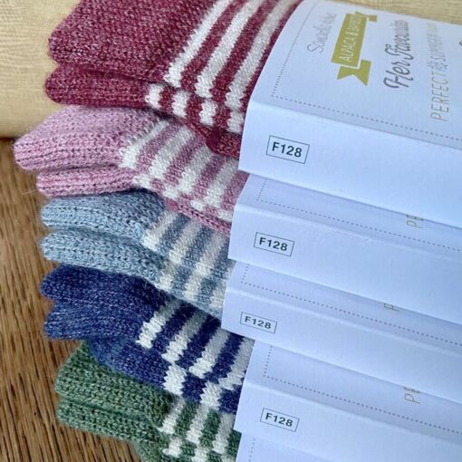 Samantha Holmes Ladies Stripey Alpaca Socks