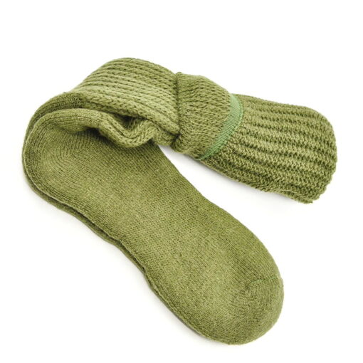 Samantha Holmes Mens Alpaca Knee Socks in Olive