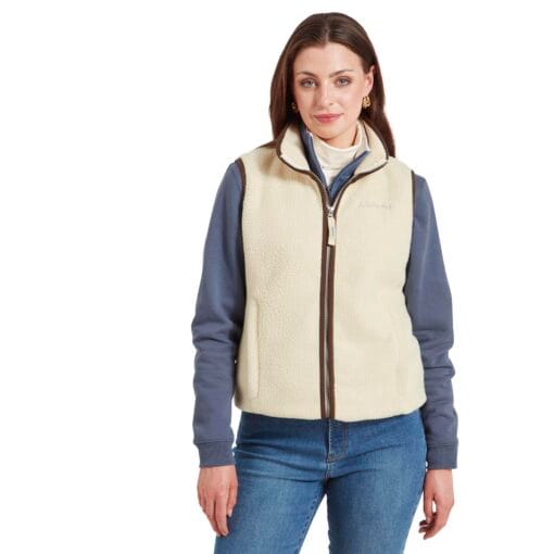 Schoffel Lyndon Retro Fleece Gilet - Image 2