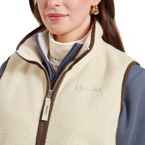 Schoffel Lyndon Retro Fleece Gilet - Image 6