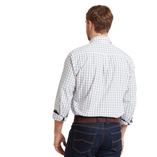 Schoffel Westminster Classic Shirt Navy back 20-4057-8881