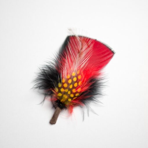 feather hat mount   bumblebee turkey1644803601