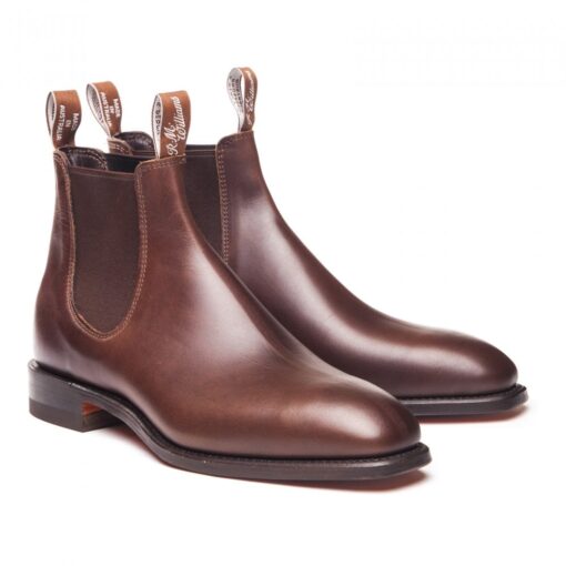 R M Williams Comfort Craftsman Boots in Rum B543Y95