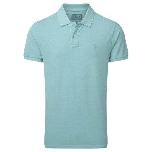 Schoffel St Ives Tailored Polo Shirt in Aqua
