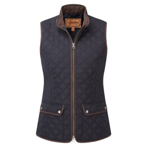 Schoffel Ladies Quilt Gilet in Midnight 20-4806-8950