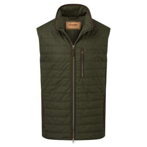 Schoffel Brora Gilet in Forest 22-22956-6045